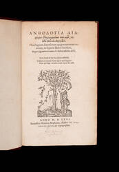 Florilegium diversorum epigrammatum veterum.