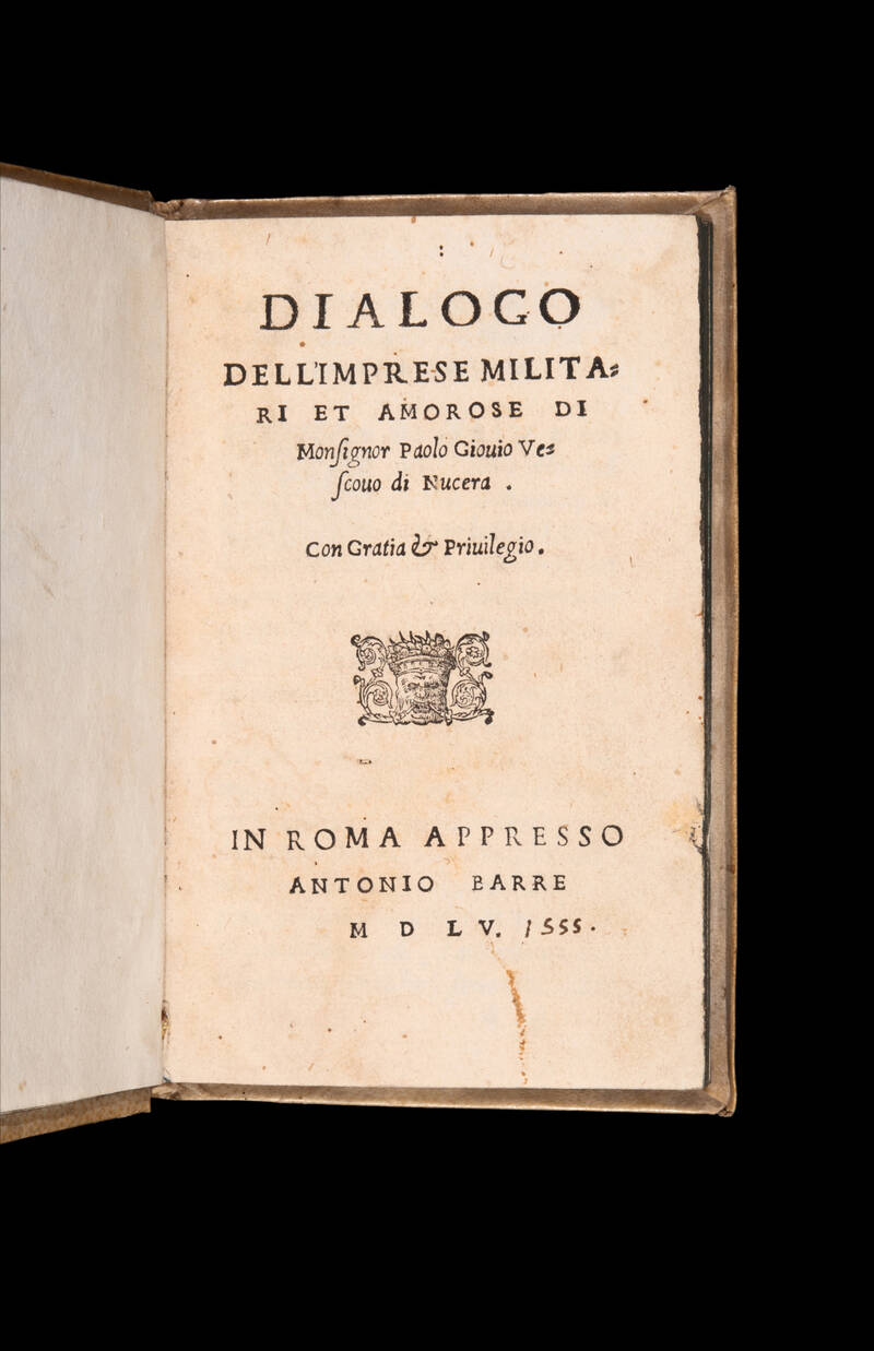 Dialogo dell'imprese militari et amorose.