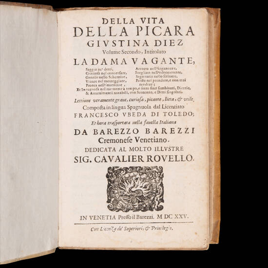 Vita della picara Giustina Diez.