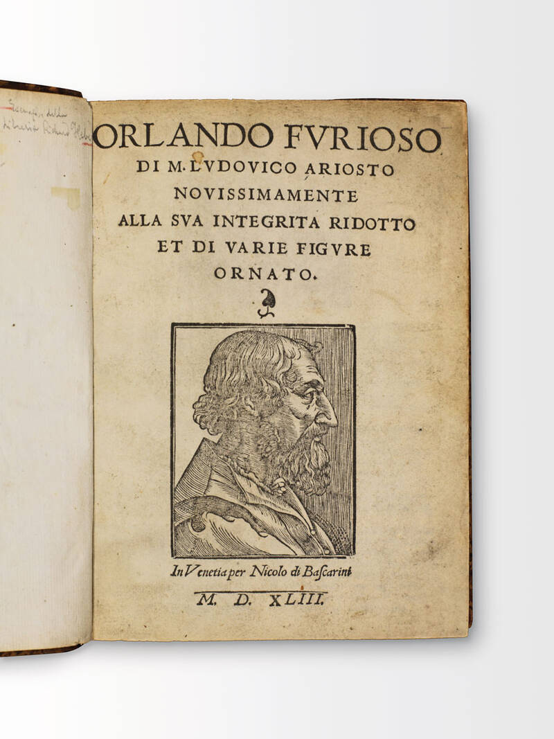 Orlando Furioso di M. Ludovico Ariosto novissimamente alla sua