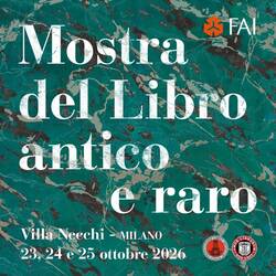 Milan Antiquarian Book Fair - October 23–25 2025