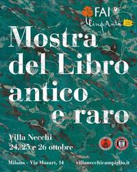 Milan Antiquarian Book Fair - October 24–26 2025