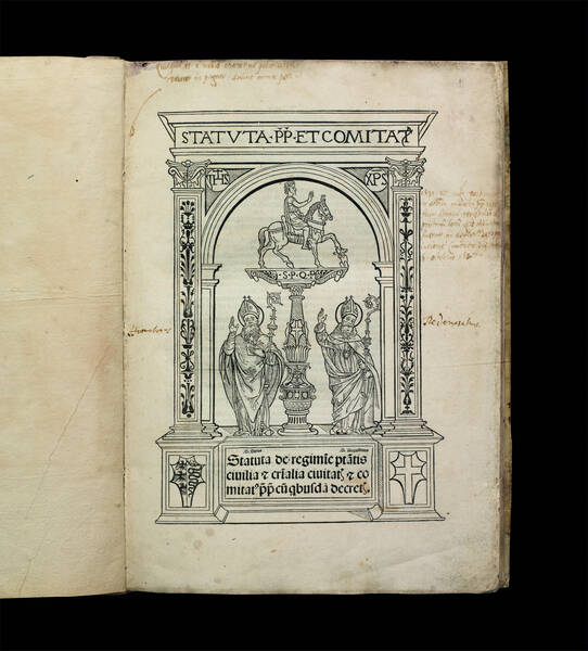 Statuta Papiae et comitatus. Statuta de regimine potestatis ciuilia & criminalia ciuitatis & comitatus Papiae cum quibusdam decretis. Statuta Papiae et comitatus. Statuta de regimine potestatis ciuilia & criminalia ciuitatis & comitatus Papiae cum quibusdam decretis.