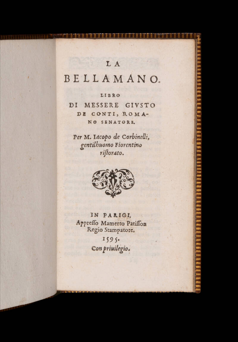 La bellamano. La bellamano.