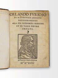 Orlando Furioso di M. Ludovico Ariosto novissimamente alla sua integrità ridotto et di varie figure ornato