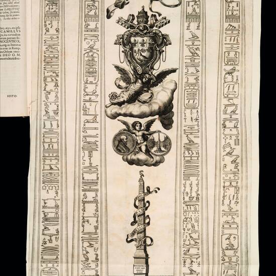 Obeliscus Pamphilius, hoc est, interpretatio nova & hucusque intentata obelisci hieroglyphici.