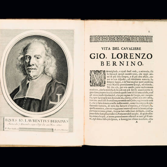 Vita del cav. Gio. Lorenzo Bernino, scultore, architetto, e pittore, scritta da Filippo Baldinucci fiorentino, alla sacra e reale maestà di Cristina regina di Svezia.