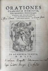 Orationes clarorum hominum, vel honoris officiique causa ad principes, vel in funere de virtutibus eorum habitae.